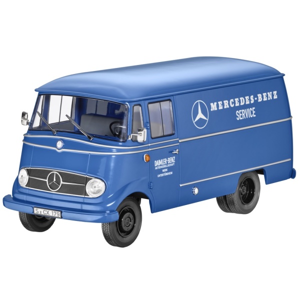 Macheta Oe Mercedes-Benz L319 1956-1967 1:18 Albastru B66040630